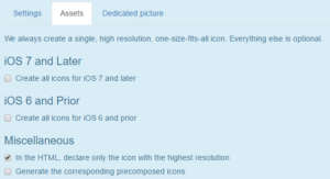 From 1 to 17 icons with only thee clicks