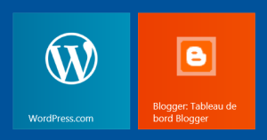 WordPress defines a tile picture. Not Blogger.