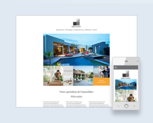 1&1 templates are presented in desktop and mobile configurations