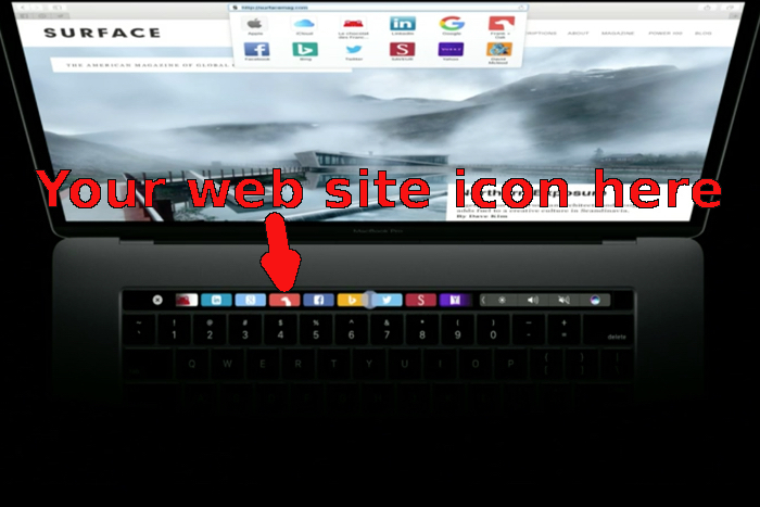 MacBook Pro Touch Bar icon preview, and why it matters